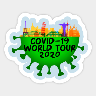 Corona World Tour 2020 Sticker